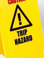 Warning sign - ''Trip Hazard''
