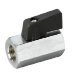 Mini Ball valve short handle 1/4" FF