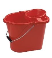 14 Litre Red Mop Bucket