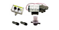 Aquatec 100 PSI pump / Analogue Flow Controller / Strainer & Fittings Pack