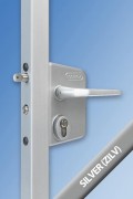 Standard Gate Lock - Silver