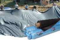 Large Commercial Pond Liners
