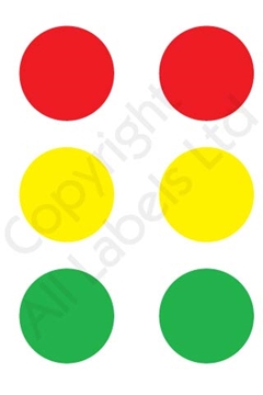 Colour Coding Labelling Dots