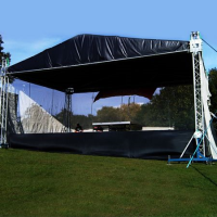 Mr1.5 Roof 10M X 6M [Black Edition] Stage Hire