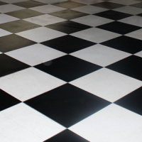 Black And White Dance Floor Hire