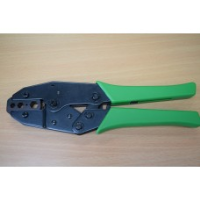 8.7" Hex/Oval Ratchet Crimping Tool