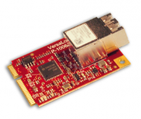 Mini PCIe Module providing GigaBit Ethernet over Fibre Optic