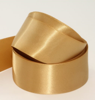 Sand Dune / Antique Gold ( Col 150 ) 100mm Sash - Single Faced Satin Ribbon