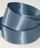 Storm Blue ( Col 625 ) Double Faced Satin Ribbon x 20 Metre Roll