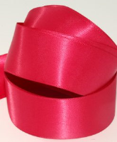Paris Pink ( Col 470 ) Double Faced Satin Ribbon x 20 Metre Roll