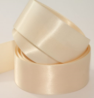 Cream ( Col 130 ) 100mm Sash - Single Faced Satin Ribbon