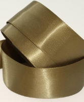 Combat / Olive Green ( Col 735 ) Double Faced Satin Ribbon x 20 Metre Roll