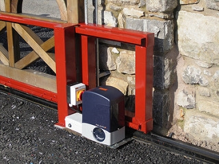 Motorised Controls For Sliding Iron Gates 