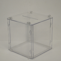 Acrylic Flat pack Suggestion Box