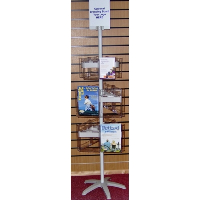 Combination 4 Leaflet Carousel Stand