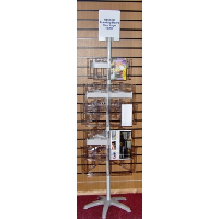 Combination 2 Leaflet Carousel Stand