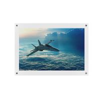 7 x 5 inch Clear Wall Mounted Photo Frames