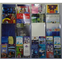 Combination 5 Wall Mounted Leaflet Holder