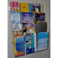 Combination 14 Wall Mounted Leaflet Holder System
