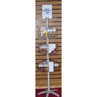 Combination 3 Leaflet Carousel Stand