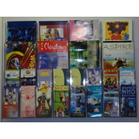Combination 4 Wall Mounted Leaflet Holder
