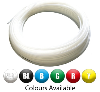 Nylon Tube 30m - Metric - All Colours