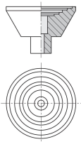 M/C Tool for ZAKO Ring Assy - Pressure Plate - Type 82