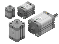 Compact Cylinders ISO 21287 Double Acting 20mm - 25mm