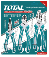 3 Piece High Leverage Combination Pliers Set