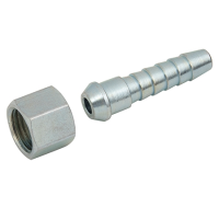 Female Hosetail Coned BSPP Zinc Plated