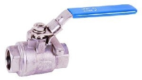 BE Range - St/St Two Piece Lever Ball Valve