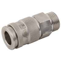 Parker Legris 27 Series Stainless Steel Couplings BSPP Male