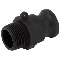 Polyprop Male Threaded Plug Type F