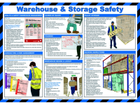 Safety Poster - Warehouse & Storage Safety