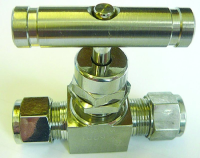 St/St Needle Valve - Compression Ends