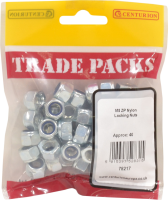 Trade Pack Nylon Locking Nuts