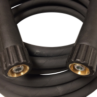 1 Wire 1/4" ID M22 x 1.5 Female Ends - 10 Mtr Black
