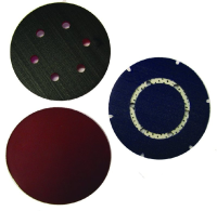 Universal 6" Velcro Backing Pads For Sanders