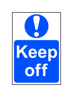 Safety Sign - Keep Off