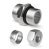 Male Stud c/w O-Ring Seal-Metric Parallel-L Series