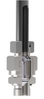 NRV Tube to BSPP Male Flow - (L) (S) Series