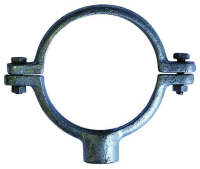 Single M12 Tapping Pipe Ring Galv