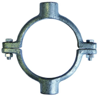 Double M12 Tapping Pipe Ring Galv