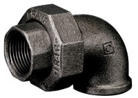 M261B Black 90° Union
