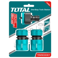 Total 3 Piece Hose Quick Connector Set