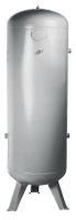 Verticle 11 Bar Air Receiver - Galvanised c/w Fittings Kit