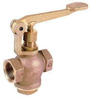 Self Closing Bronze Lever Globe Valve