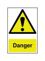 Safety Sign - Danger