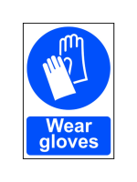 Safety Sign - Wear Gloves