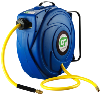 17 Mtr Retractable Air Hose Reel Blue Case & Yellow Hose